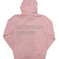 FELPA CAPPUCCIO FRENCH TERRY ROSA