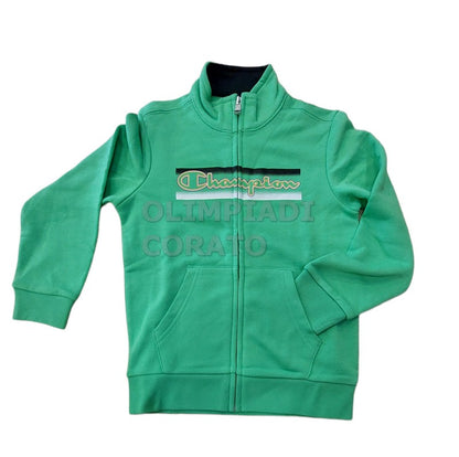 TUTA ZIP CHAMPION VERDE JR VERDE