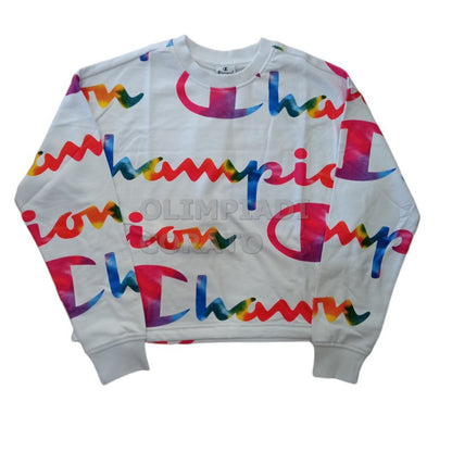 FELPA CROPTOP GRAPHIC CHAMPION W