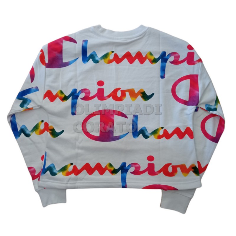 FELPA CROPTOP GRAPHIC CHAMPION W