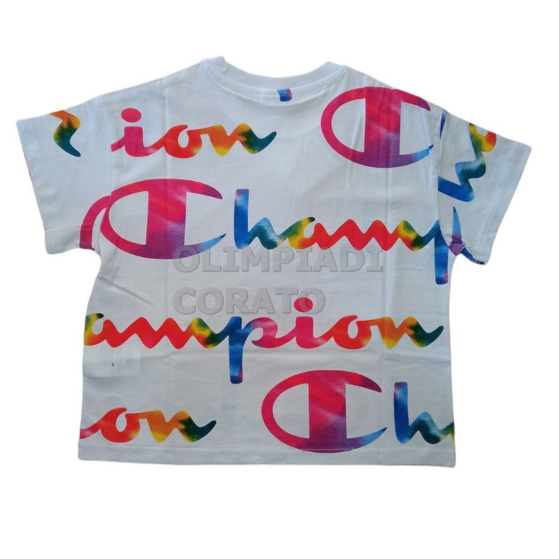 T SHIRT CROPTOP GRAPHIC CHAMPION W