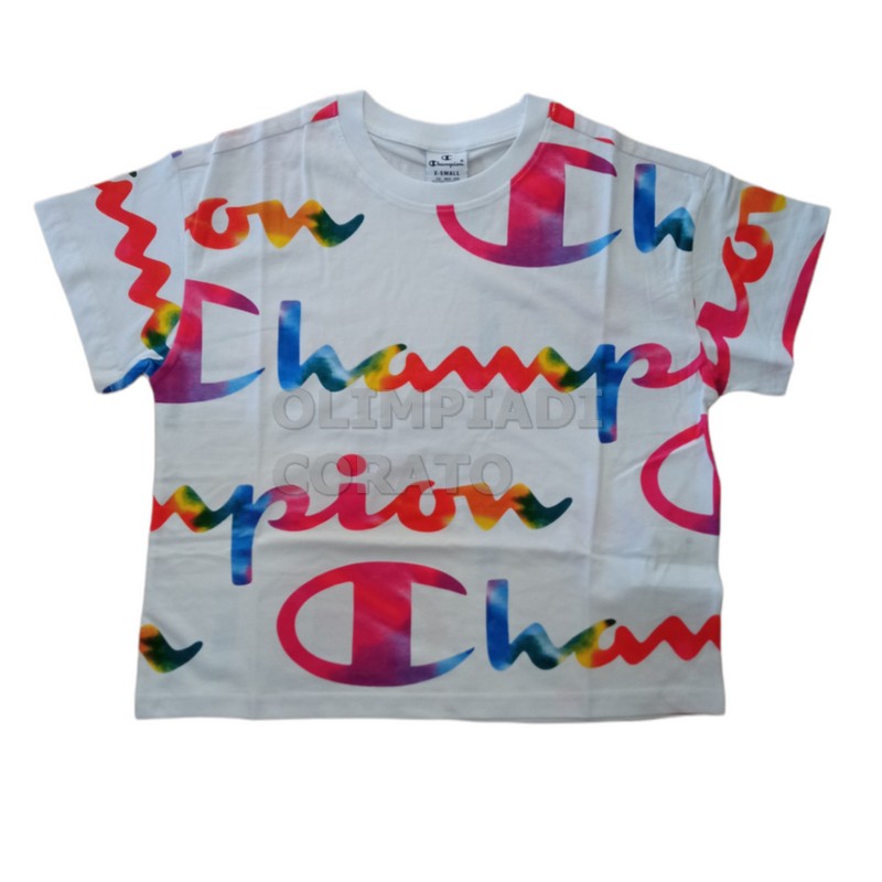 T SHIRT CROPTOP GRAPHIC CHAMPION W