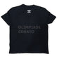 T SHIRT BLACK ASS UMBRO
