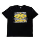 T SHIRT BLACK ASS UMBRO