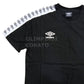 T SHIRT SS BLACK ASS UMBRO