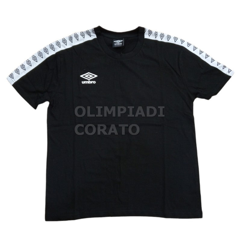 T SHIRT SS BLACK ASS UMBRO