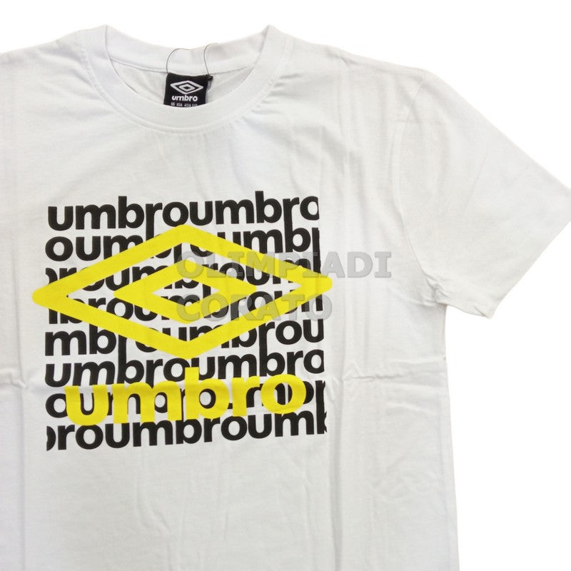 T SHIRT SS WHITE ASS UMBRO