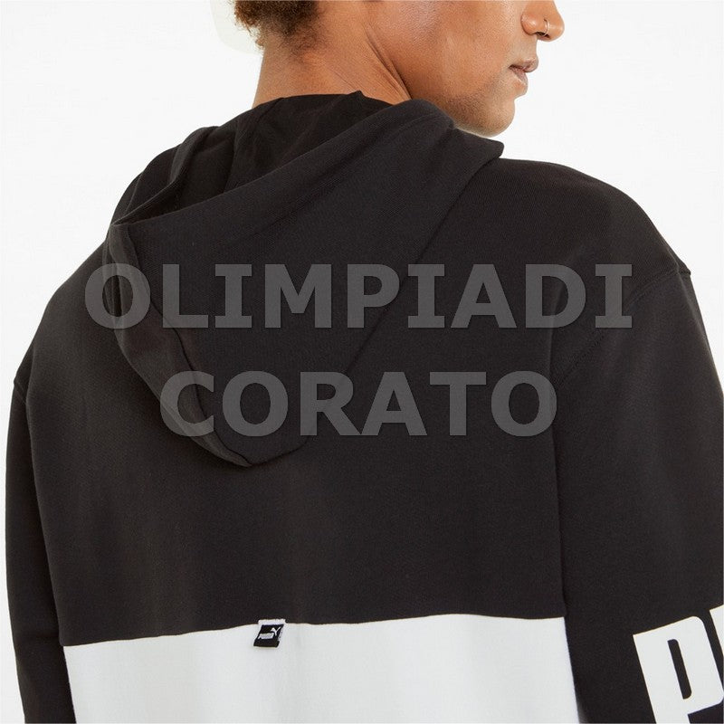 FELPA ZIP CAPPUCCIO PUMA