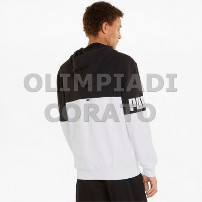 FELPA ZIP CAPPUCCIO PUMA