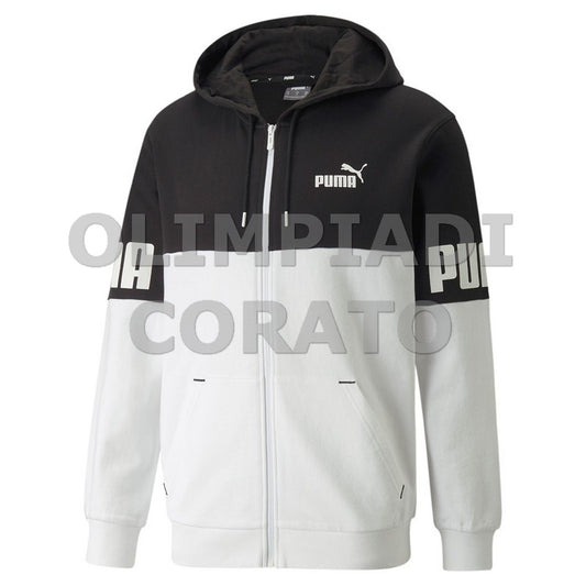 FELPA ZIP CAPPUCCIO PUMA