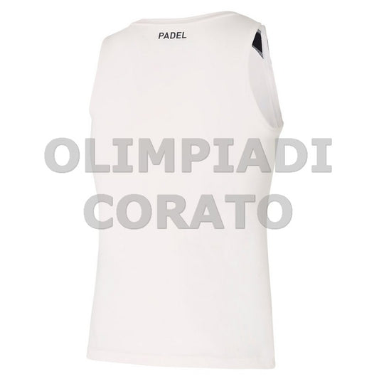 TEAM LIGA PADEL CANOTTA BIANCO