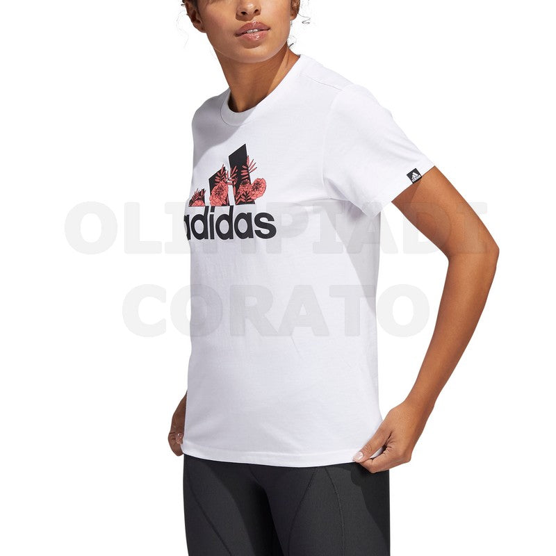 T SHIRT W ADIDAS BIANCA