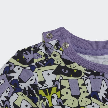 SET INFANT GRAPHIC SUMMER ADIDAS X MARIMEKKO