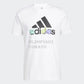 T SHIRT GRAPHIC LOGO ADIDAS