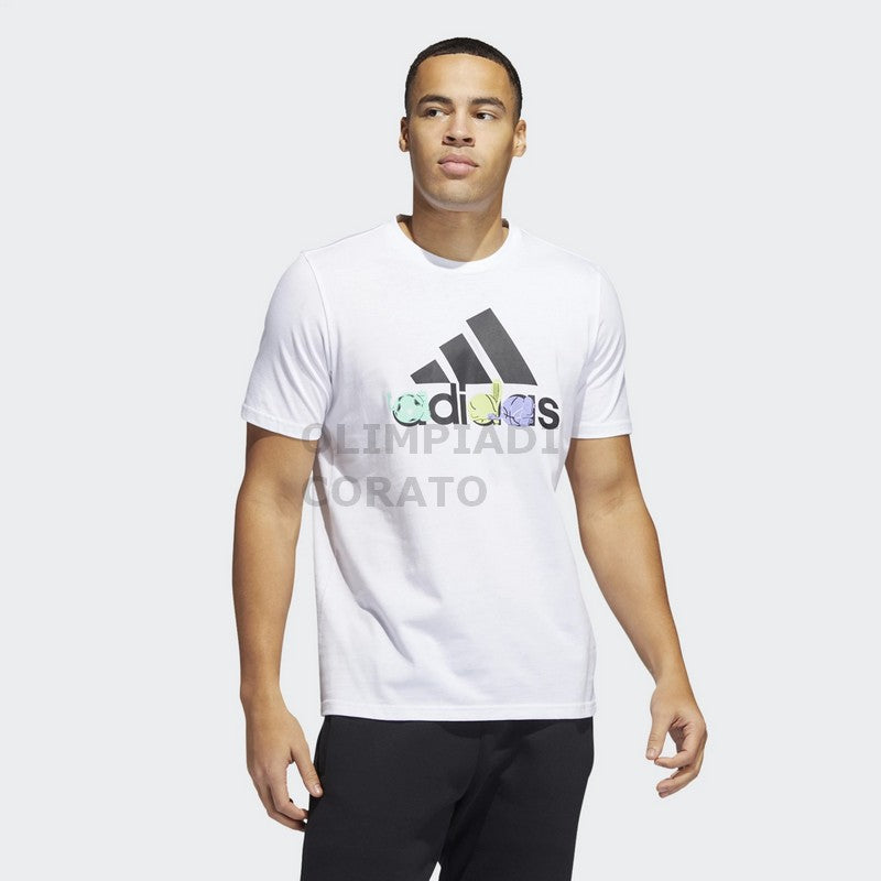 T SHIRT GRAPHIC LOGO ADIDAS