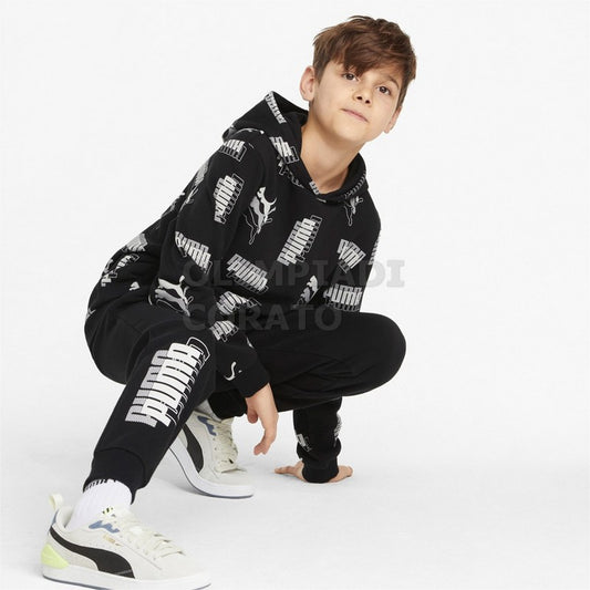PANTALONE FT JR PUMA NERO