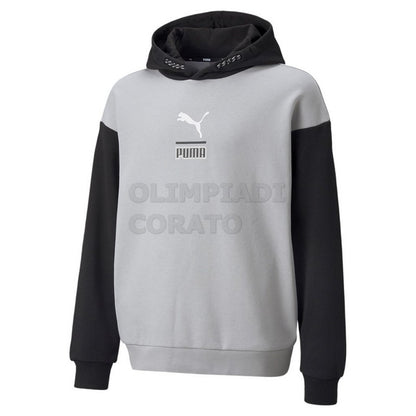 FELPA FT CAPPUCCIO JR GRIGIO