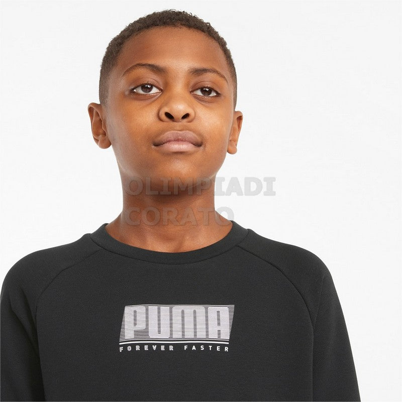 FELPA FT GIRO PUMA NERO