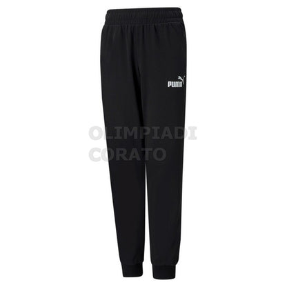PANTALONE JERSEY JR PUMA NERO