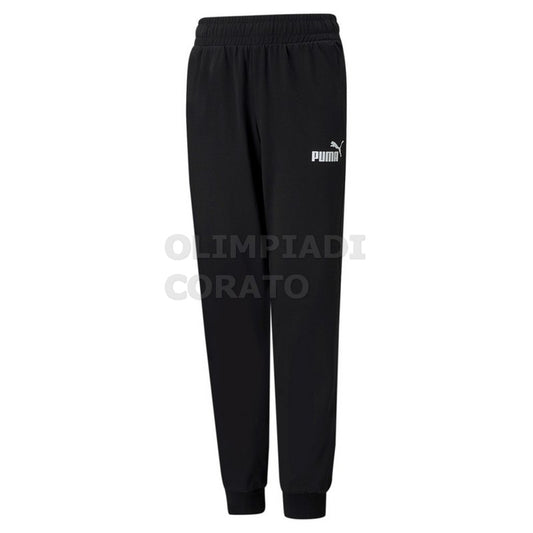 PANTALONE JERSEY JR PUMA NERO