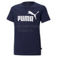 T SHIRT JR PUMA BLU