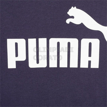 T SHIRT JR PUMA BLU