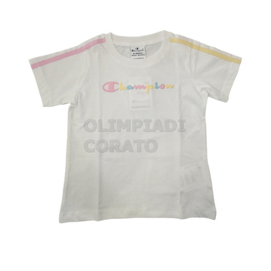 T-SHIRT CHAMPION BIANCO GIRL