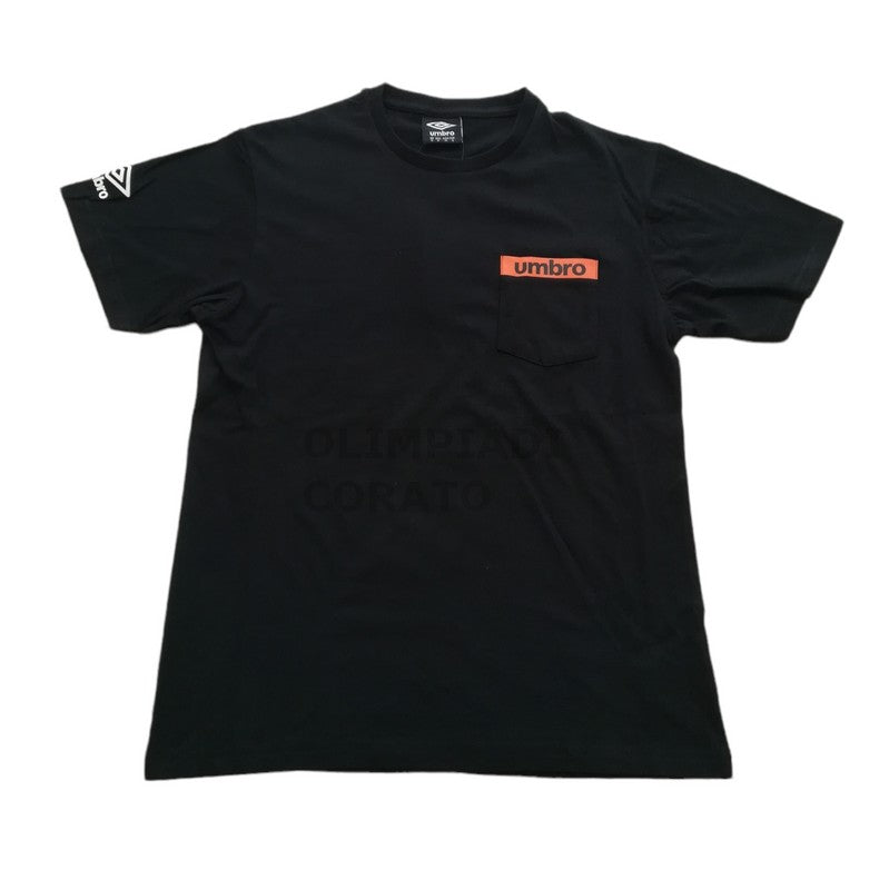 SET T-SHIRT & SHORT BLACK UMBRO