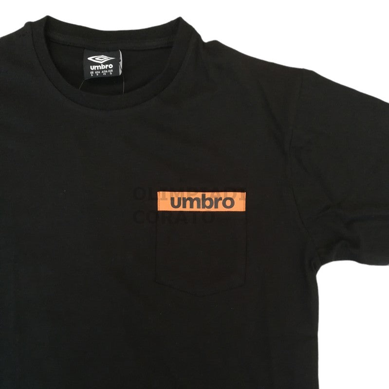 SET T-SHIRT & SHORT BLACK UMBRO