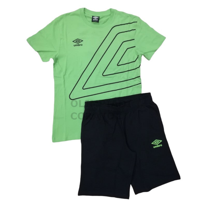 SET T-SHIRT & SHORT VERDENERO UMBRO