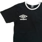 SET T-SHIRT & SHORT BLACK ASS UMBRO