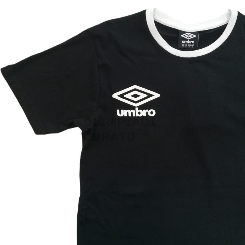 SET T-SHIRT & SHORT BLACK ASS UMBRO