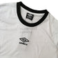 SET T SHIRT & SHORT WHITE/BLACK ASS UMBRO