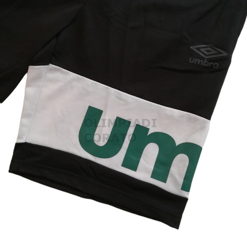 SHORT BOG LOGO BLACK ASS UMBRO