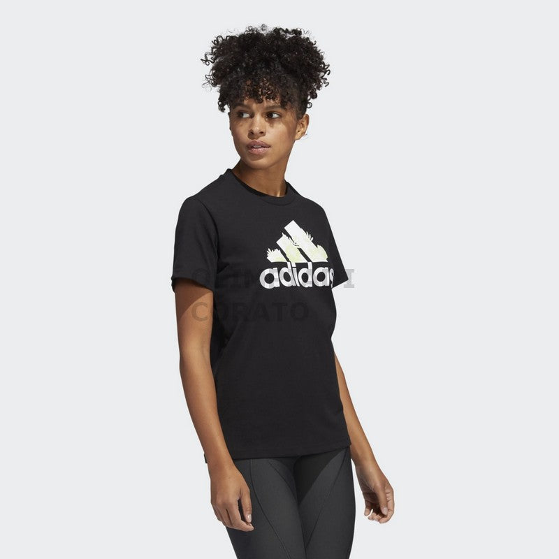 T SHIRT SUPERHER FLORAL ADIDAS W