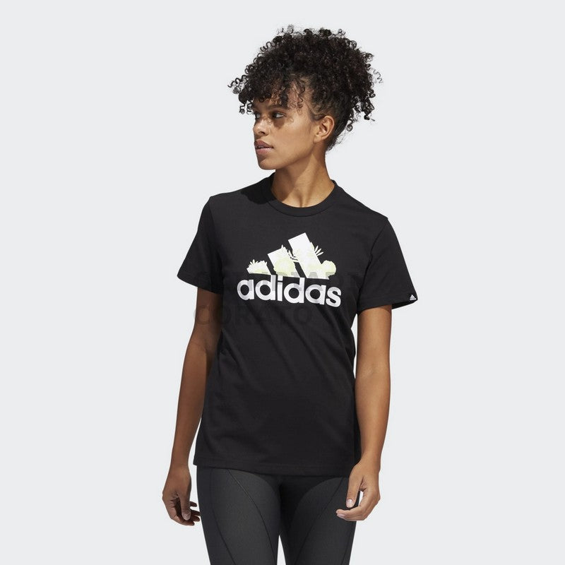 T SHIRT SUPERHER FLORAL ADIDAS W