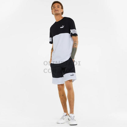 SHORT POWER COLORBLOCK 9"" PUMA
