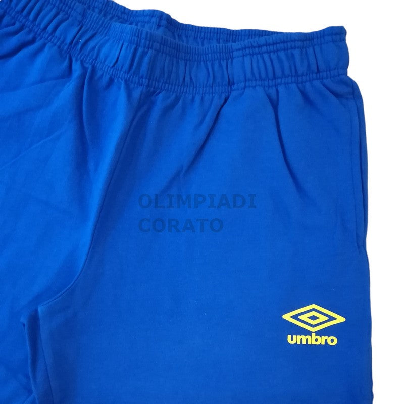 SET T-SHIRT & SHORT WHITE/BLU UMBRO