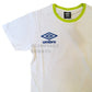 SET T-SHIRT & SHORT WHITE/ROYAL UMBRO