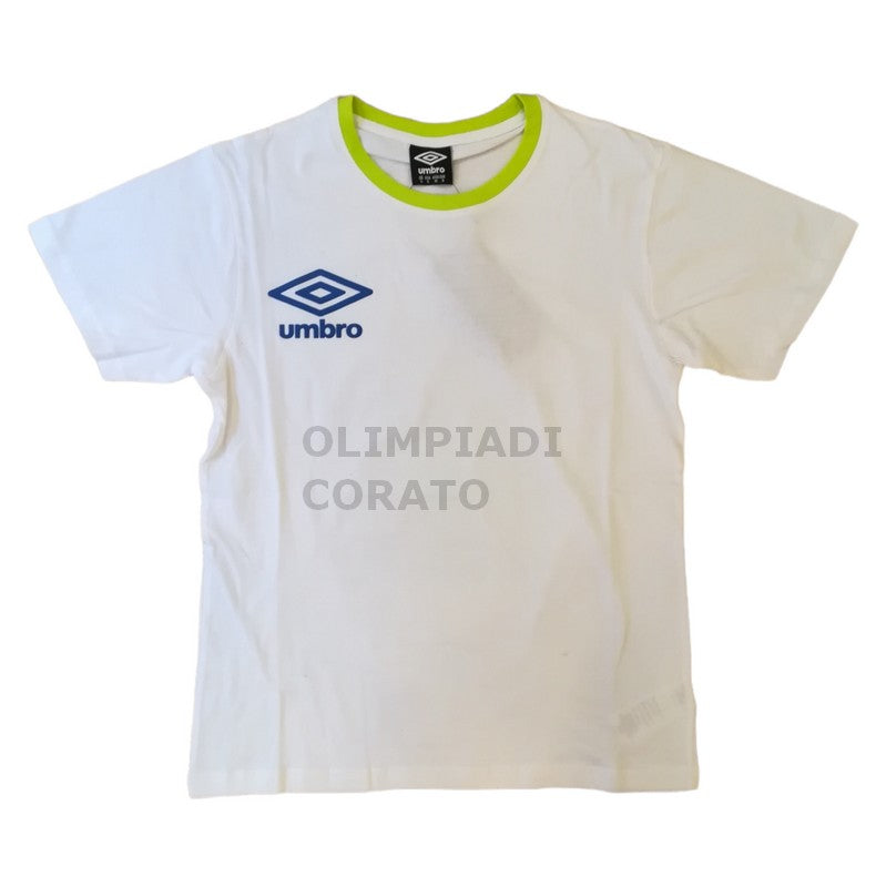 SET T-SHIRT & SHORT WHITE/ROYAL UMBRO