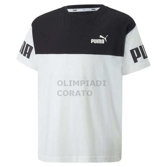 T SHIRT POWER COLORBLOCK PUMA JR