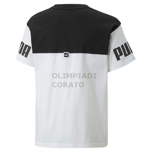 T SHIRT POWER COLORBLOCK PUMA JR