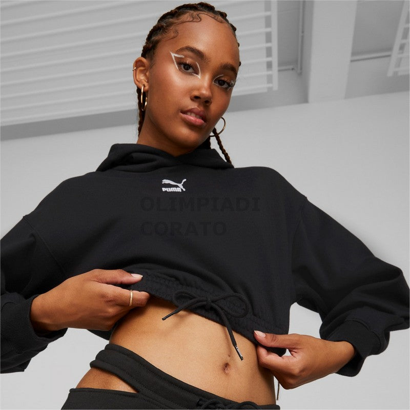 FELPA C/C CLASSICS CROPPED PUMA W