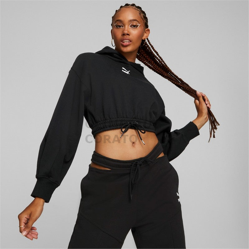 FELPA C/C CLASSICS CROPPED PUMA W