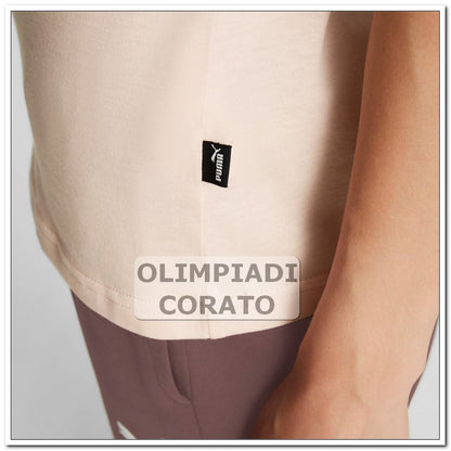 T SHIRT DONNA ROSA PUMA