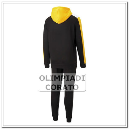 TUTA IN FELPA CAPPUCCIO COLOR BLOCK PUMA