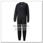 TUTA GIRO DONNA IN FELPA PUMA NERO