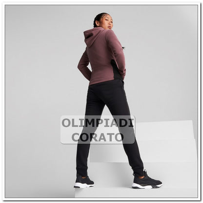 TUTA DA DONNA CAPPUCCIO PUMA BORDEAUX