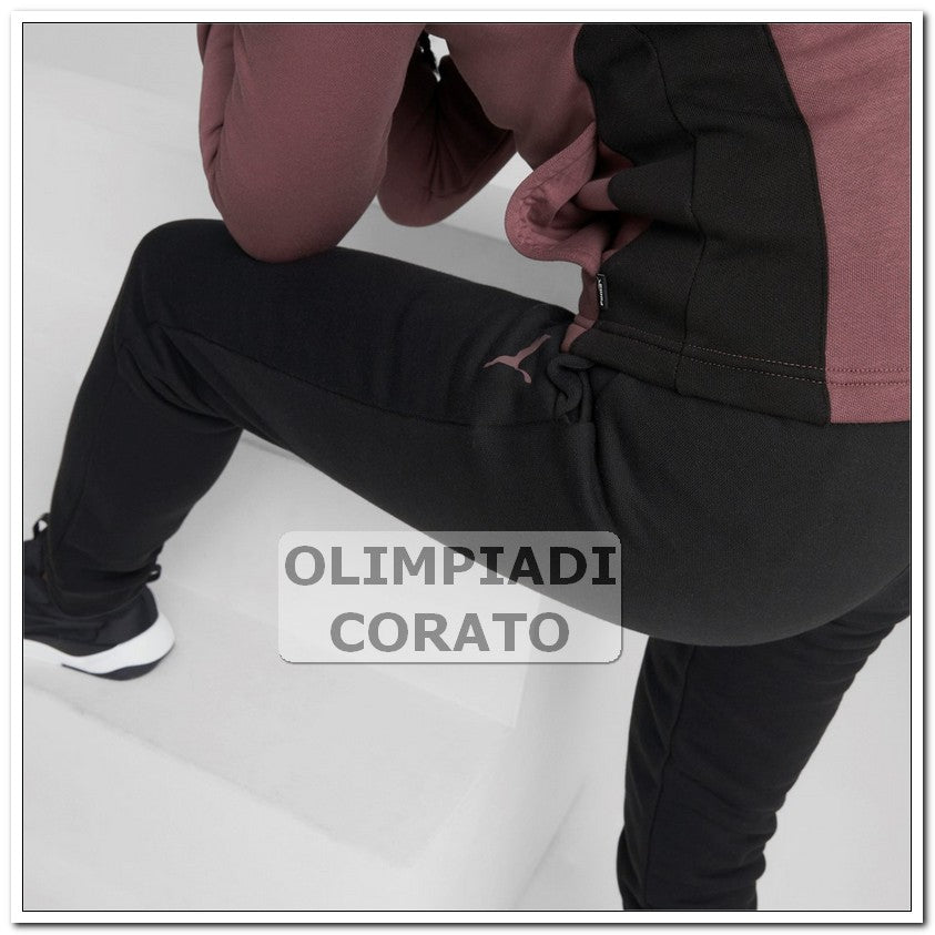 TUTA DA DONNA CAPPUCCIO PUMA BORDEAUX