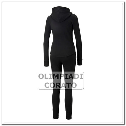 TUTA DA DONNA CAPPUCCIO NERO PUMA